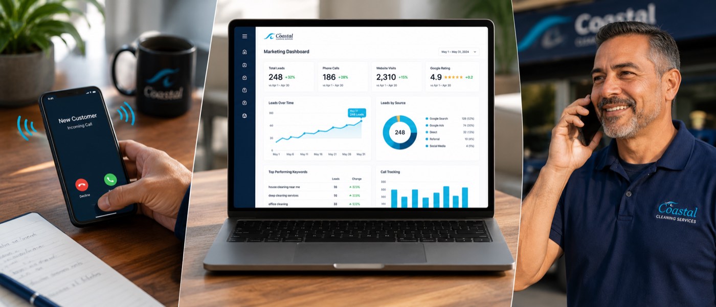 From phone call to dashboard to happy business owner — how Titans Lead works